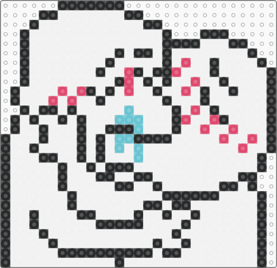 Kissing Meme - white,red,light blue