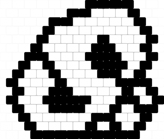 Team Skull charm - black,white,pokemon,skull,team skull