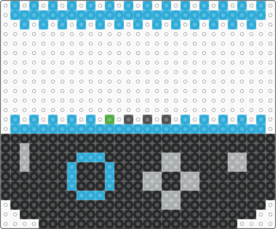 Alcancía - black,light blue