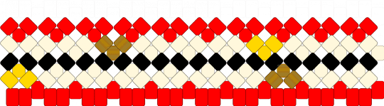 Teeth X cuff - red,teeth,weirdcore,tooth,sharp,mouth,gold,x cuff,simple