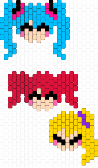 Baka - light blue,red,yellow