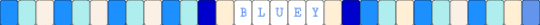 BLUEY SINGLE BRACELET!! - light blue