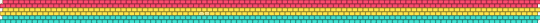 pan bag strap - light blue,red,yellow