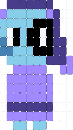 tiny Astro - light blue,pink,purple
