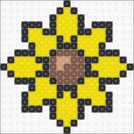 Peony and sunflower - yellow