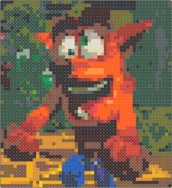 Crash Bandicoot - crash bandicoot,playstation,video game,character,classic,nostalgia,orange,blue