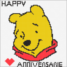 winie - winnie the pooh,love,cute,anniversary,heartfelt,memories,sweet,character,yellow