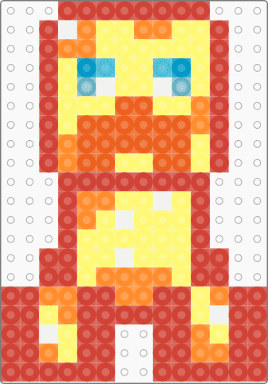 Totem of undying creeper - red,yellow