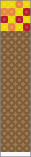 Life size torch - tan