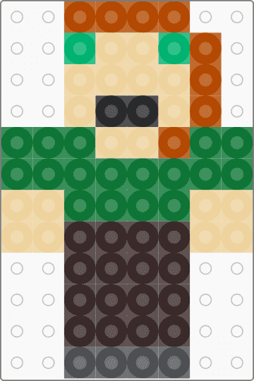 Small Alex - brown,green,beige
