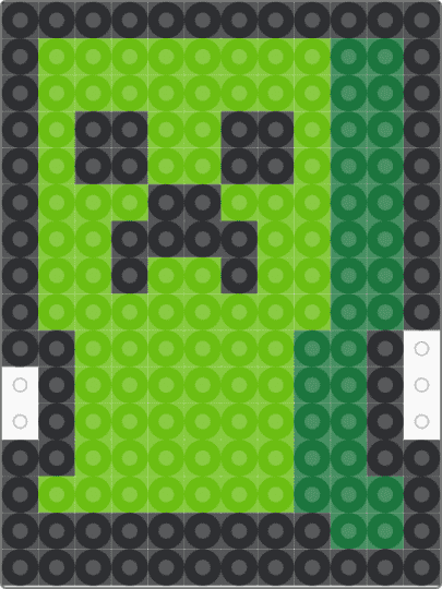 Tiny Creeper - black,green