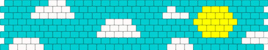 daytime freindship cuff  1/3 - light blue,cuff,daytime,lightblue,sky