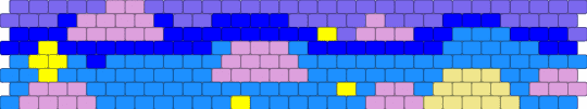 Sunset freindship cuff 3/3 - light blue,purple,blue,cuff,nighttime