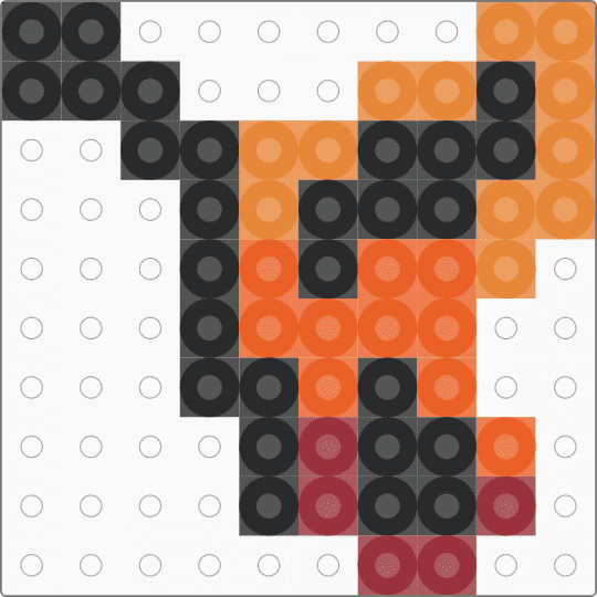 small butterfly - orange