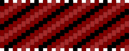 Red and Black cuff 4 Saturn - brown,red,cuff,black