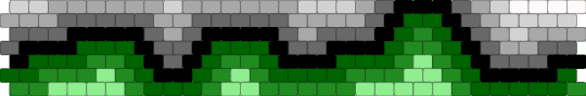 green gradient cuff - green