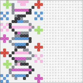 double helix - genes,double helix,colorful