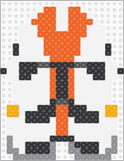 212th clone trooper - white,orange,gray,clone,trooper,clone trooper,star wars