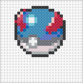 Great Ball - great ball,pokeball,pokemon,gaming,capture,trainer,iconic,blue,red