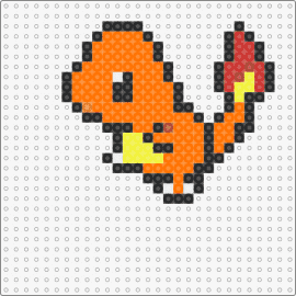 Charmander - charmander,pokemon,adorable,fire-type,beloved,creature,orange