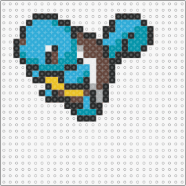 Squirtle - squirtle,pokemon,wartortle,blastoise,water type,turtle,anime,gaming,character,blue
