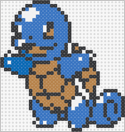 Squirtle Full Sprite - squirtle,pokemon,full sprite,water-type,vibrant,detail,blue