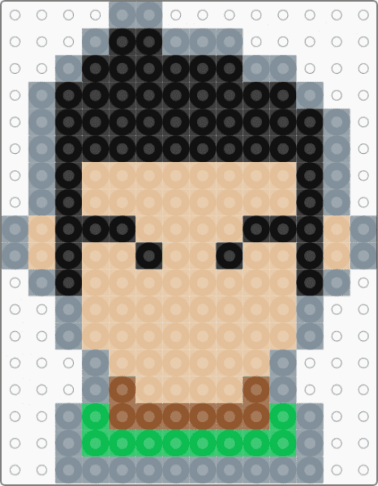 SSBU Little Mac (stock icon) - gray,beige