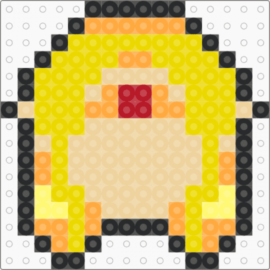 SSBU Zelda (stock icon) - yellow,beige