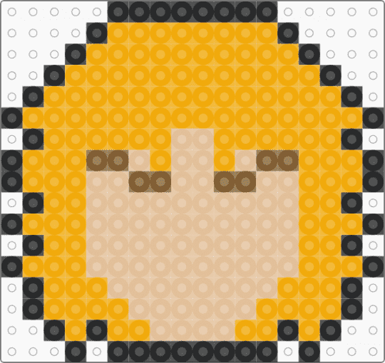 SSBU Ken (stock icon) - orange,beige