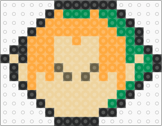 SSBU Young Link(stock icon) - orange,beige