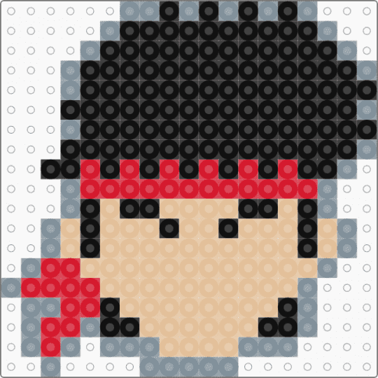 SSBU Ryu (stock icon) - beige,gray