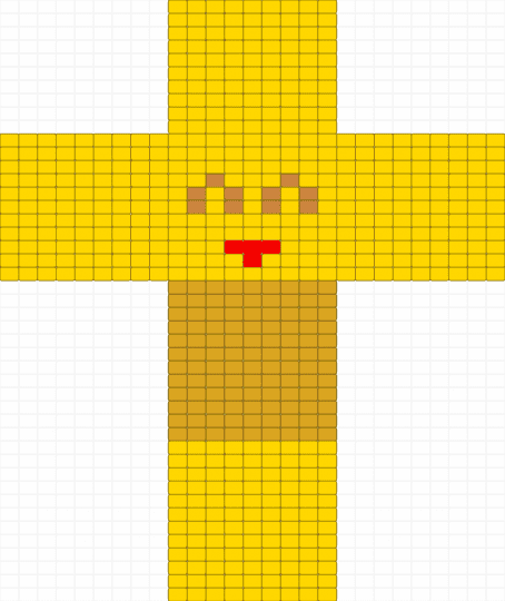 Elliot Papercraft 1/6 - yellow