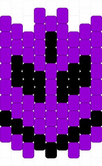 tiny decepticon logo - purple,black,transformers,decepticon