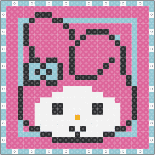 My melody box panel - pink