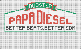 DJ DIESEL/PAPA DIESEL - dj diesel,shaq,music,edm,dubstep,electrifying,entertainment,scene,green,white,red