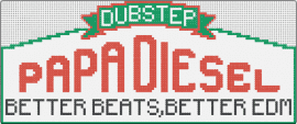 DJ DIESEL/PAPA DIESEL - dj diesel,shaq,music,edm,dubstep,electrifying,entertainment,scene,green,white,re
