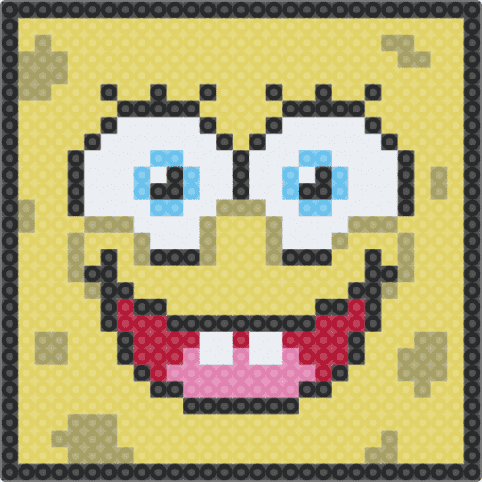 spongebob square - cartoon, character, nickelodeon, spongebob, spongebob squarepants, yellow