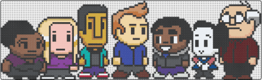 the study group (community) - black,tan,beige,brown,colorful,community,hawkethorne,e pluribus anus,tv show,greendale,college,study group