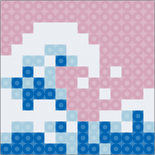 Wave Fuse Bead Patterns - Gallery - Kandi Pad | Kandi Patterns, Fuse ...