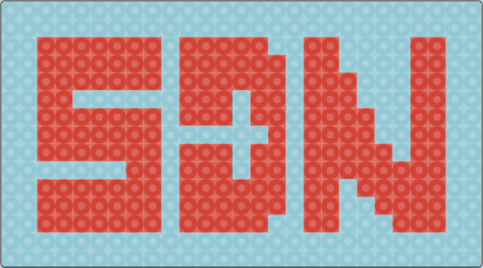 SDN logo dispatch - light blue,red,dispatch