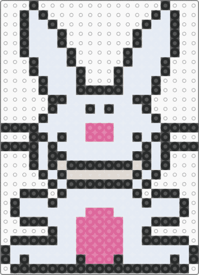 Happy bunny Jim benton 2000s - white,pink,happy bunny