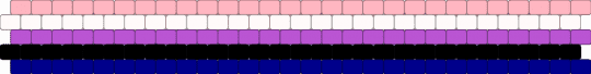Genderfluid cuff :3 - pink,purple,wow,kandi,genderfluid,pride,cuff,ponybeads