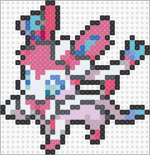 Sylveon Artkal C - eevee, eeveelutions, gaming, pink, pokemon, purple, sylveon