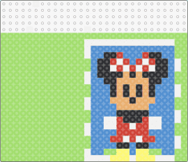 Small Mickey/Minnie box wall 1&3 - mickey mouse,minnie mouse,disney,3d