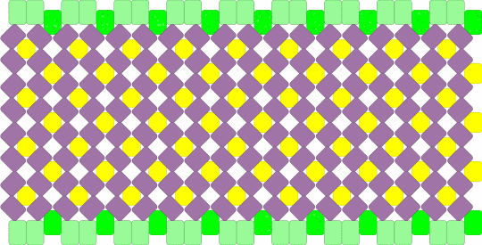 alien themed giant x-base - yellow,pink