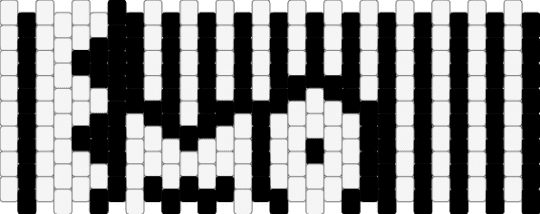 (//_^) Emo - white,black
