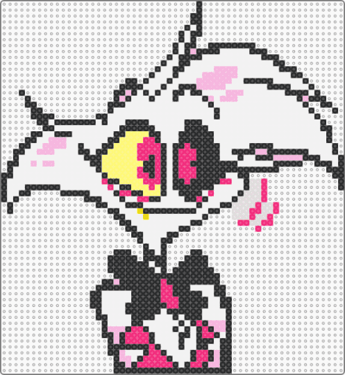 Smiling Angel Dust - white,pink,hellavu,angel,dust
