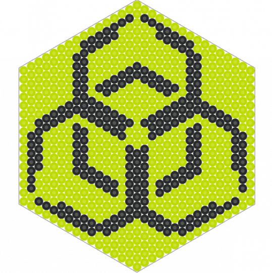 Biohazard (Simple) - biohazard,symbol,hazard,sign,green,black,simple