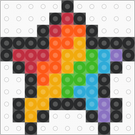 star - orange