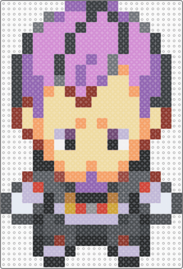 Petrel Overworld Sprite HGSS - pink,gray,beige